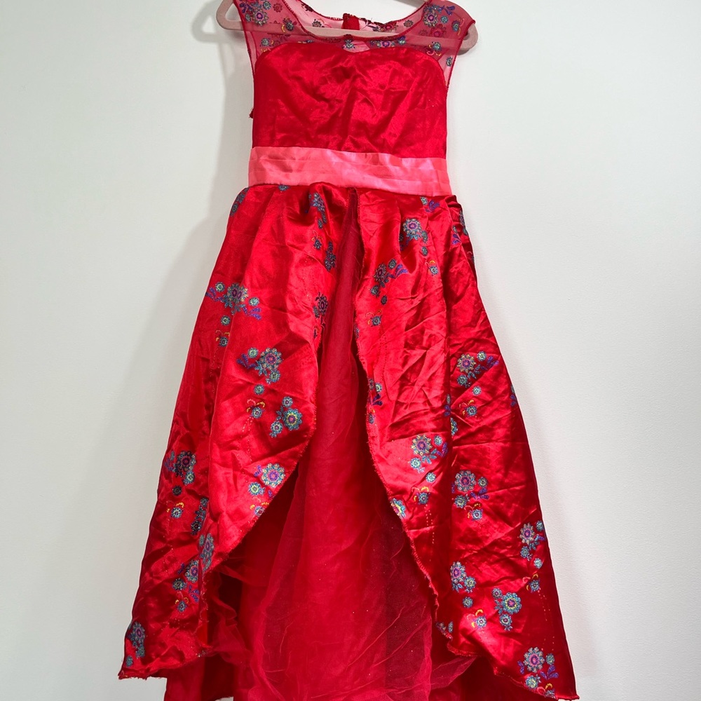 Disney Elena of Avalor dress size child small Halloween costume approx 4-6y old - Picture 7 of 11